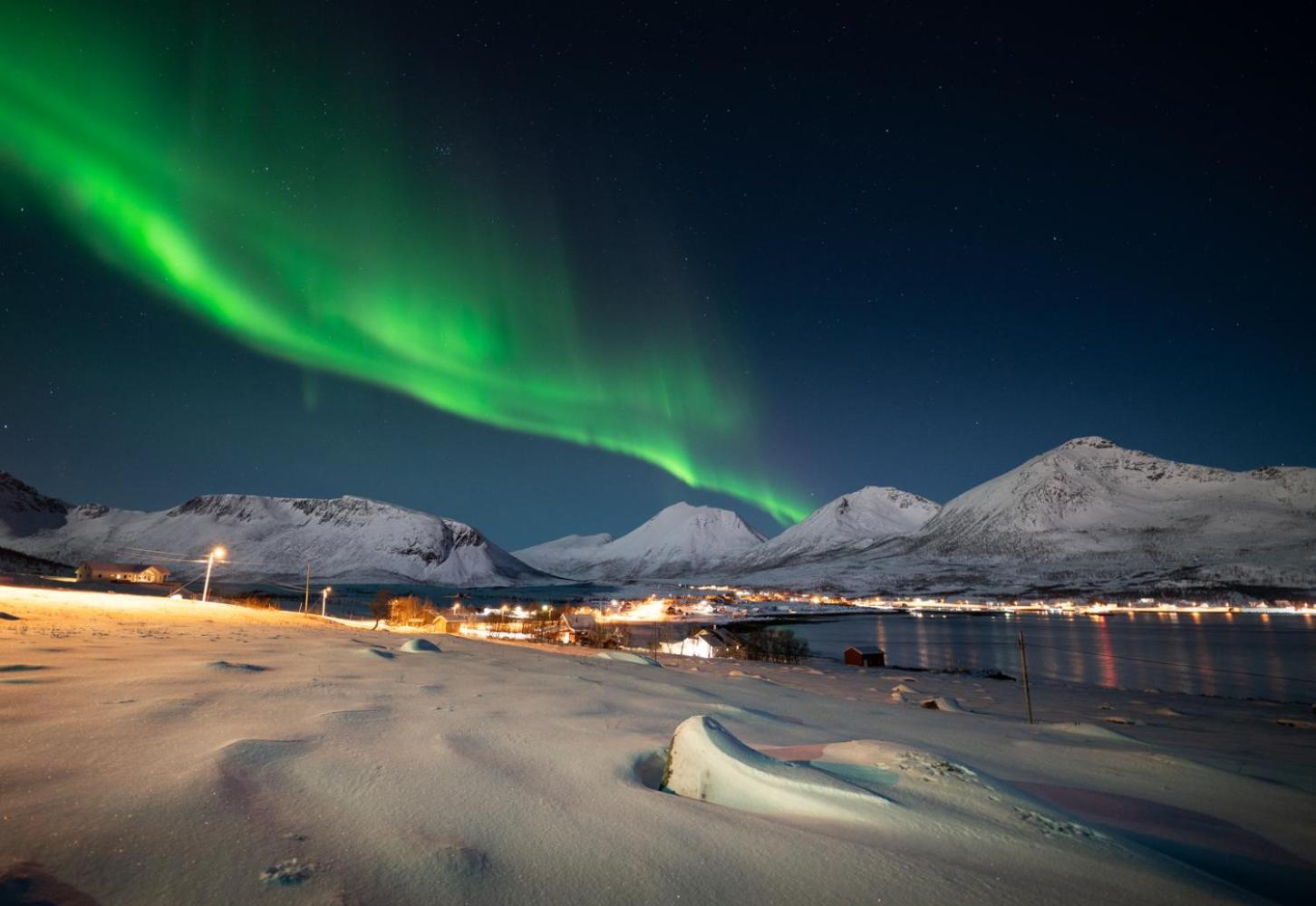 Tromtind Lodge Tromso Bagian luar foto